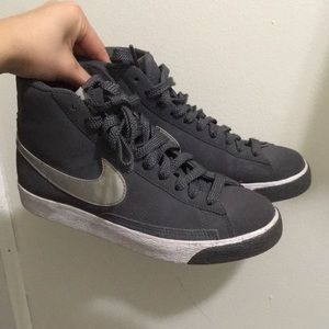 Gray Nike Blazer Sneakers